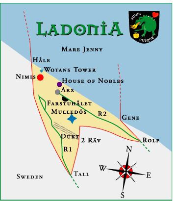 Map of Ladonia
