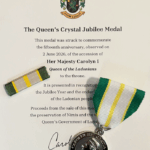 The Queen’s Crystal Jubilee Medal and Ribbon Set 2026